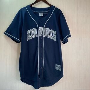 Rapid Dominance Men’s US Air Force Navy Blue Baseball Jersey Size Medium